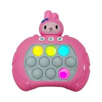 Jogo Eletrônico Antiestresse Leve Stitch Smile Quick Push Pop up Fidget Bubble Para Adultos E
