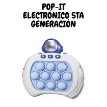 Jogo eletrônico de brinquedo Popit Popit ASTRONAUT com baterias