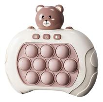 Jogo Eletronico Infantil Portatil Fidget Pop Cor Urso Cor Ma