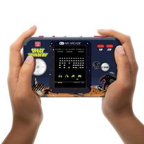 Jogo eletrônico portátil My Arcade Space Invaders Pocket Player Pro