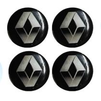 Jogo Emblema Calota Renault Resinado 48mm Jogo Emblema Calota Renault Resinado 48mm