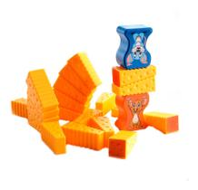 Jogo Empilhando Queijo Ratinho Equilíbrio Brinquedo Infantil