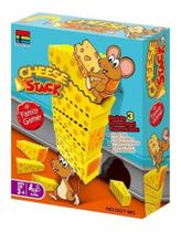 Jogo Empilhar Cheese Stack Torre com 20 Peças