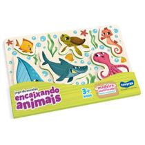 Jogo Encaixando Animais do Mar - Toyster