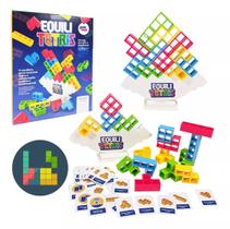 Jogo Equili Tetris Raciocinio Logico Equilibrar Peças Montar - Pakitoys