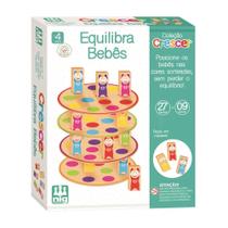 Jogo Equilibra Bebês - Coleção Crescer - Nig Brinquedos