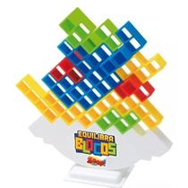 Jogo Equilibra Blocos Brinquedo montados livremente em infinitas combinações Zoop Toys Jogo Equilibra Blocos Brinquedo montados livremente em infinitas combinações Zoop Toys