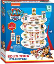 Jogo Equilibra Filhotes Patrulha Canina em Madeira Nig