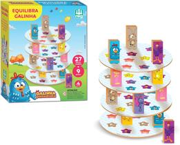 Jogo Equilibra Galinha Pintadinha Em Madeira Nig Brinquedos Jogo Equilibra Galinha Pintadinha Em Madeira Nig Brinquedos