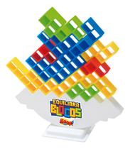 Jogo Equilibra Monta Blocos Brinquedo Zoop Toys