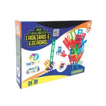 Jogo Equilibrista Cadeiras e Escadas
