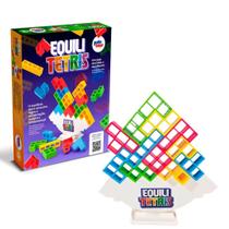 Jogo EquiliTetris Brincadeira Equilibrio 16 peças PakiToys