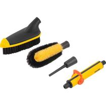 Jogo Esguicho e Escovas para Limpeza com Água 3 peças - Vonder Jogo Esguicho e Escovas para Limpeza com Água 3 peças - Vonder