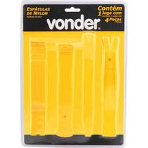 Jogo espatula de nylon 4pcs - vonder Jogo espatula de nylon 4pcs - vonder