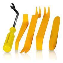 Jogo Espátulas Automotivas 5 Peças Nylon Desmontar Painel e Portas de Carro