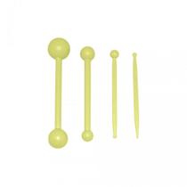 Jogo Estecas Boleadora 4 Peças - Blue Star Jogo Estecas Boleadora 4 Peças - Blue Star