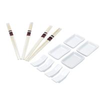 Jogo Esteira Para Sushi Com 4 Molheiras/hashi E Suporte Hashi Lyor Jogo Esteira Para Sushi Com 4 Molheiras/hashi E Suporte Hashi Lyor
