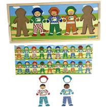 Jogo Estímulos Seriados - Madeira - Brinqmutti Jogo Estímulos Seriados - Madeira - Brinqmutti