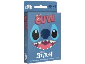 Jogo Eu Vi! Disney Stitch Copag 55 Peças