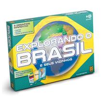 Jogo Explorando O Brasil Completo Grow