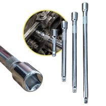 Jogo Extensão Para Soquete E Catraca 4 Pçs Alongador 3/8 Pol 10 8 6 3 Polegadas - Bomvink