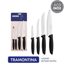 Jogo Facas Inox 4 Peças Plenus Tramontina Jogo Facas Inox 4 Peças Plenus Tramontina