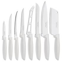 Jogo Facas Inox 8 Pçs Plenus Off BrancoTramontina 23498332