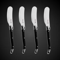 Jogo Facas Para Manteiga Laguiole Caixa Elegante Em Madeira