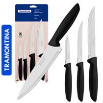 Jogo Facas Tramontina Plenus 4 Peças Jogo Facas Tramontina Plenus 4 Peças