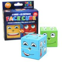 Jogo Face Cube (2 Cubos + 60 Cartas)