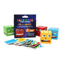 Jogo Face Cube com 2 Cubos e 60 Cartas - Cuber Brasil