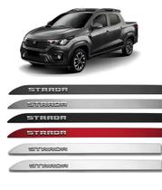 Jogo Faixa de Porta Escrita Alto Cromada Strada 2021 2022