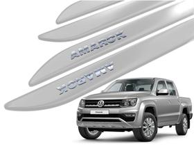 Jogo Faixa Friso Porta Escrita Alta Cromada Amarok 2010 2022