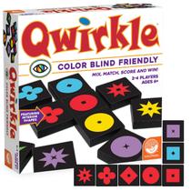 Jogo familiar MindWare Qwirkle Color Blind Friendly Edition
