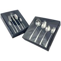 Jogo Faqueiro Talheres Servir Aço Inox Viena Wolff 34 Peças Jogo Faqueiro Talheres Servir Aço Inox Viena Wolff 34 Peças