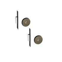 Jogo Fechadura Auxiliar Trava Segurança Tetra Pado 11000