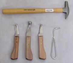 Jogo Ferrador Completo Profissional Acabamento Em Madeira Confira