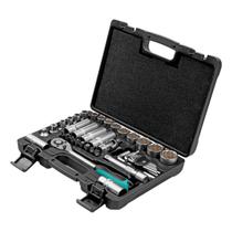 Jogo Ferramentas 1/2'' Aço CrV 41 Peças Stels 135799 Maleta Jogo Ferramentas 1/2'' Aço CrV 41 Peças Stels 135799 Maleta