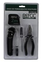 Jogo Ferramentas 5 PCS Multiuso REFOC Jogo Ferramentas 5 PCS Multiuso REFOC
