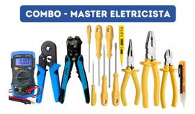 Jogo Ferramentas Combo Eletricista Master 1000v - 14 Peças