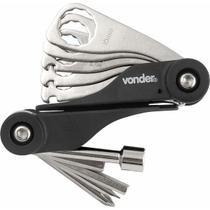Jogo Ferramentas para Bicicleta 17 peças Vonder