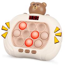 Jogo Fidget Toy Blackma Fast Push Pop Bubble com tela de LED