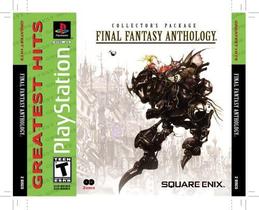 Jogo Final Fantasy Anthology (Greatest Hits) PS - Square Enix