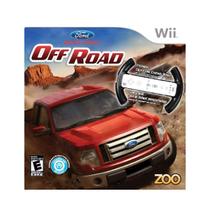 Jogo Ford Racing Off Road Com Volante Para Wii