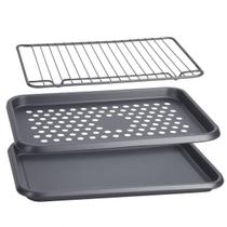 Jogo Forma Crispy Grade de Resfriamento Air Frayer 3 Peças