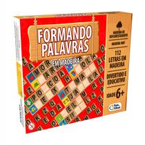 Jogo Formando Palavras em Madeira Pais e Filhos