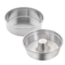 Jogo Formas De Bolo Redonda Confeiteiro , Cone Alumínio 30,35 cm Jogo Formas De Bolo Redonda Confeiteiro , Cone Alumínio 30,35 cm
