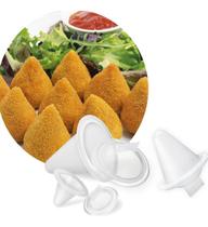 Jogo Formas Para Fazer Coxinha Padronizada Molde 3 Tamanhos