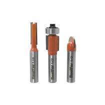 Jogo fresa bestfer para madeira 3 peças 1/2" - 1/4" bfh3235