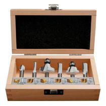 Jogo Fresa Para Tupia Manual Estojo C/ 6 Makita D-53578